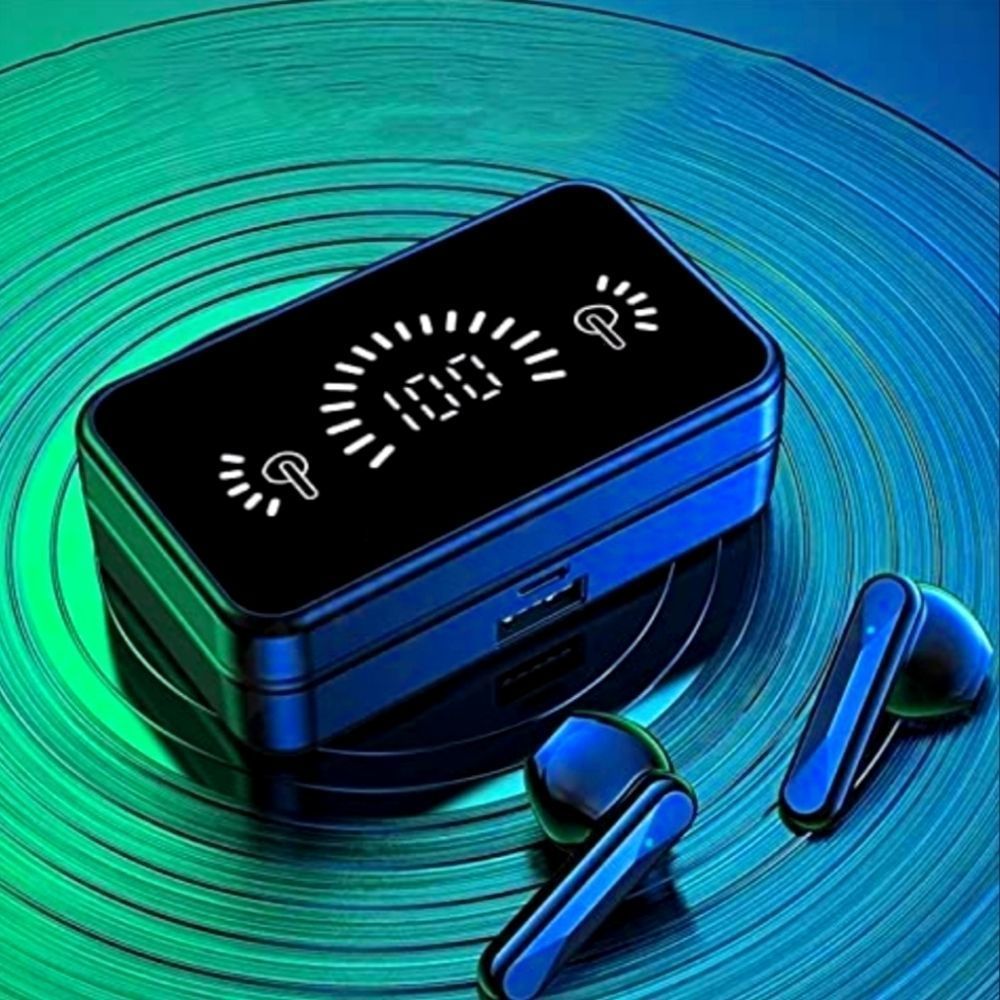 Bluetooth Wireless Earbuds 5.2 Headphones Touch-Control IPX5 Waterproof.